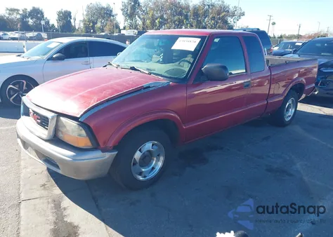 2001 GMC Sonoma Sls z USA, uszkodzony, nr VIN 1GTCS19W118202921